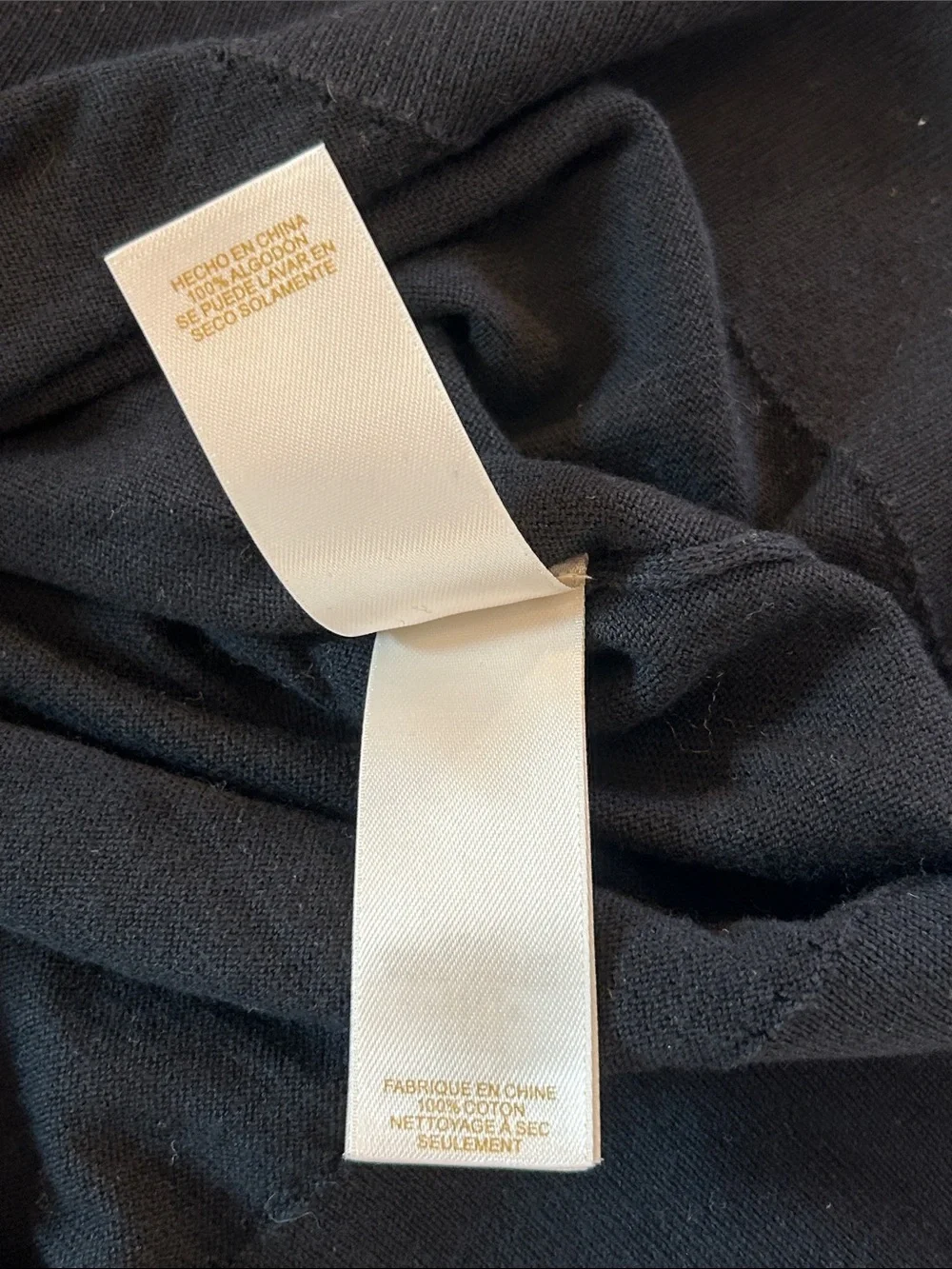 kate spade Black Embellished Crewneck Cardigan with Ivory and Brown Beads